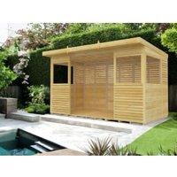 DIY Sheds Timber BBQ/Outdoor Kitchen 12 x 6ft