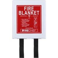 Firechief Basic Pod Fire Blanket White 1x1m