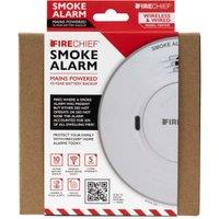 Firechief Mains 10 Year Battery Backup Wireless Interlinked Smoke Alarm
