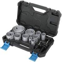 Wickes 12 Piece Multipurpose Hole Saw Set