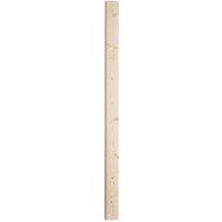 Cheshire Mouldings Pine Half Newel - 1500 x 91 x 41mm
