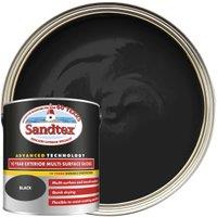 Sandtex 10 Year Multisurface Gloss - Black 2.5L