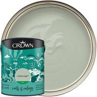 Crown Silk Emulsion Paint - Mellow Sage - 5L