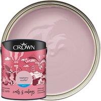 Crown Matt Emulsion Paint - Raspberry Souffle - 5L