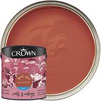 Crown Matt Emulsion Paint - Crimson Fox - 2.5L