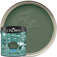 Crown Matt Emulsion Paint - Woodland Wanderer - 2.5L