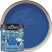 Crown Matt Emulsion Paint - Bright Bluejay - 2.5L