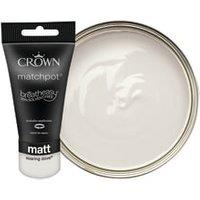 Crown Matt Emulsion Paint Tester Pot - Soaring Dove - 40ml