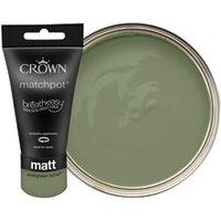 Crown Matt Emulsion Evergreen Echo 40ML
