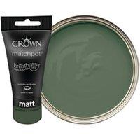 Crown Matt Emulsion Paint Tester Pot - Woodland Wanderer - 40ml