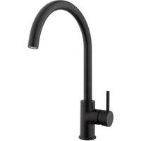 Wickes Fiora Mono Mixer Tap - Matt Black