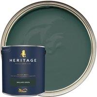 Dulux Heritage Matt Emulsion Paint- Mallard Green - 2.5L