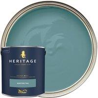 Dulux Heritage Matt Emulsion Paint - Maritime Teal - 2.5L