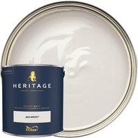 Dulux Heritage Matt Emulsion Paint - Ash White - 2.5L