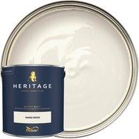 Dulux Heritage Matt Emulsion Paint - Piano White - 2.5L