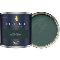 Dulux Heritage Matt Emulsion Paint - Mallard Green - 125ml