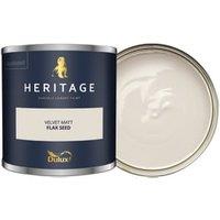 Dulux Heritage Matt Emulsion Paint - Flax Seed - 125ml