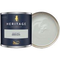 Dulux Heritage Matt Emulsion Paint - Green Slate - 125ml