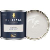 Dulux Heritage Matt Emulsion Paint - Romney Wool - 125ml