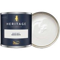 Dulux Heritage Matt Emulsion Paint - Indian White - 125ml