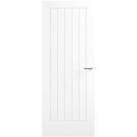 Wickes Geneva White Smooth Moulded Cottage Internal Door - 1981 x 838mm