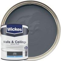 Wickes Vinyl Matt Emulsion Paint - Dark Flint No.245 - 5L