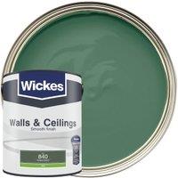 Wickes Vinyl Silk Emulsion Paint - Estate Green No.840 - 5L