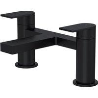 Balterley Celeste Deck Mounted Bath Filler Tap - Matt Black