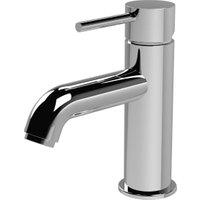 Balterley Aurelia Round Mono Basin Mixer Tap & Push Button Waste - Chrome