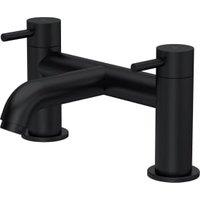 Balterley Aurelia Round Minimalist Deck Mounted Bath Filler Tap - Matt Black