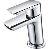 Balterley Lago Mono Basin Mixer Tap With Push Button Waste - Chrome
