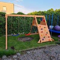 Shire Spider King Kids Wooden Multi Play Set Equipment