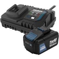 Wickes 18V 4.0Ah Li-ion Battery & Charger Kit