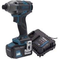Wickes 18V Cordless Brushless Impact Driver 1 x 4.0Ah & 4A Charger