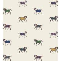 Joules Regal Horse Print Cream Wallpaper - 10m x 52cm