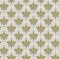 Joules Palm Geo Print Cream Wallpaper - 10m x 52cm