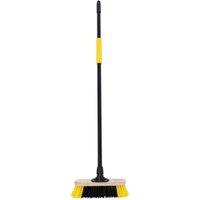 Bulldozer 11" Soft Dual Bristle Wooden Broom
