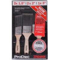 ProDec Trojan Decorator Paint Brush Set - Pack of 6