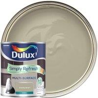 Dulux Simply Refresh Multi Surface Emulsion Paint - Eggshell - Overtly Olive - 750ml