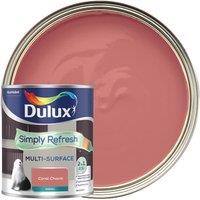 Dulux Simply Refresh Multi Surface Emulsion Paint - Eggshell - Coral Charm - 750ml
