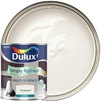 Dulux Simply Refresh Multi Surface Emulsion Paint - Eggshell - Timeless - 750ml