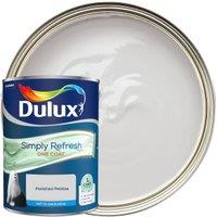 Dulux Simply Refresh One Coat Matt Emulsion Paint - Polished Pebble - 5L