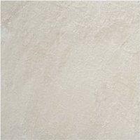 Wickes Lava Bone Matt Glazed Porcelain Wall & Floor Tile - 595 x 595mm - Sample