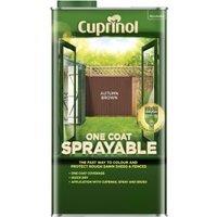 Cuprinol Spray Fence Treatment - Autumn Brown - 5L