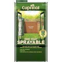Cuprinol Spray Fence Treatment - Autumn Gold - 5L