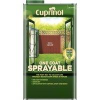 Cuprinol Spray Fence Treatment - Rich Cedar - 5L