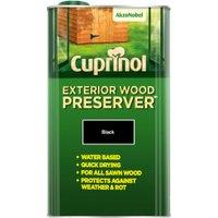 Cuprinol Exterior Wood Preserver - Black - 5L