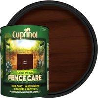 Cuprinol Less Mess Fence Care - Rustic Brown - 5L