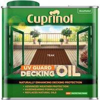 Cuprinol UVGuard Decking Oil - Teak - 2.5L