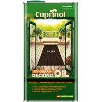 Cuprinol UV Guard Decking Oil - Walnut - 5L